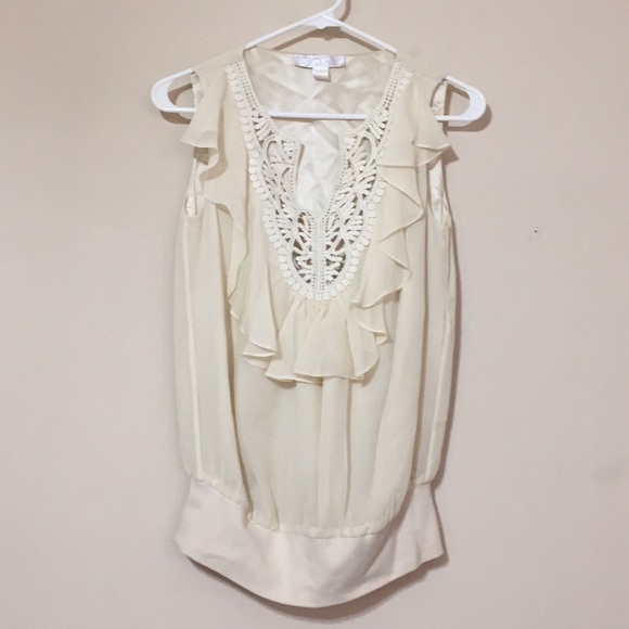 Chiana SILK Sleeveless blouse - Picture 6 of 7